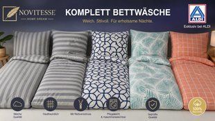 Постільна білизна 135x200 Novitesse (без упаковки) ALDI 1025-069383 1025-069383 фото
