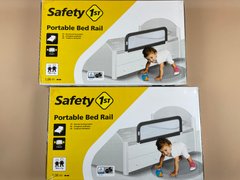 Захисний бар'єр для ліжка чорний (2 шт) Safety 0623-045075 0623-045075 фото
