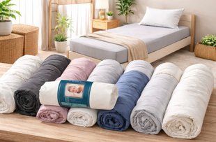 Простирадла на гумці La Maison Rewe 90 x 200 см (без уп.) Action 126-067951 126-067951 фото