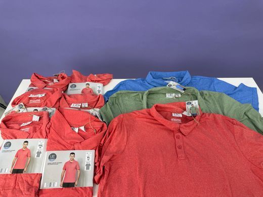 Чоловіча комфортна футболка поло Athletic Up2Fashion Plus size ALDI 1025-068691 1025-068691 фото Чоловіча комфортна футболка поло Athletic Up2Fashion Plus size ALDI 1025-068691 1025-068691 фото