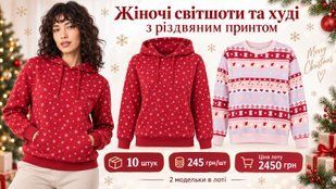 Жіночі худі та світшоти з різдвяним мотивом Esmara 126-072241 126-072241 фото