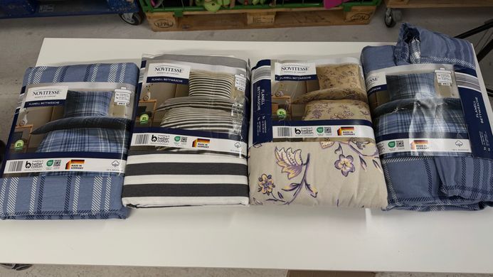 Фланелева постільна білизна 155*220 (упаковка) ALDI 1025-070075 1025-070075 фото