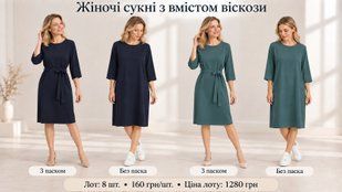Жіночі класичні сукні з вмістом віскози Esmara 126-072477 126-072477 фото