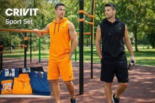 Чоловічі спортивні комплекти (шорти та толстовка без рукавів) Crivit 326-068227 326-068227 фото