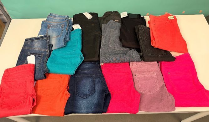 Підліткові джинси Mix brand DF26-069945 DF26-069945 фото